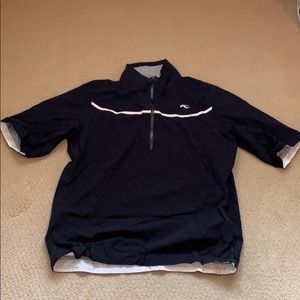 KJUS waterproof short sleeve golf jacket